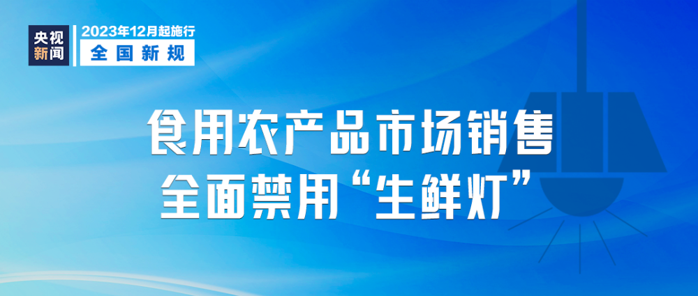 12月这些新规将影响你我生活IM电竞(图1)