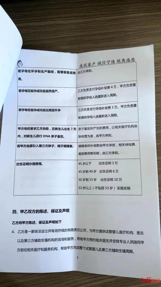 “88万包性别、出生证”“可要求妈妈身高、长相、学历”！媒体暗访公司专家：协议无法律效力(图5)