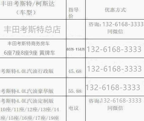 考斯特商务车自带IM电竞卫生间 总裁版办公专用(图2)